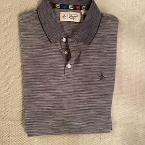 Original Penguin Men's Striped Polo Shirt